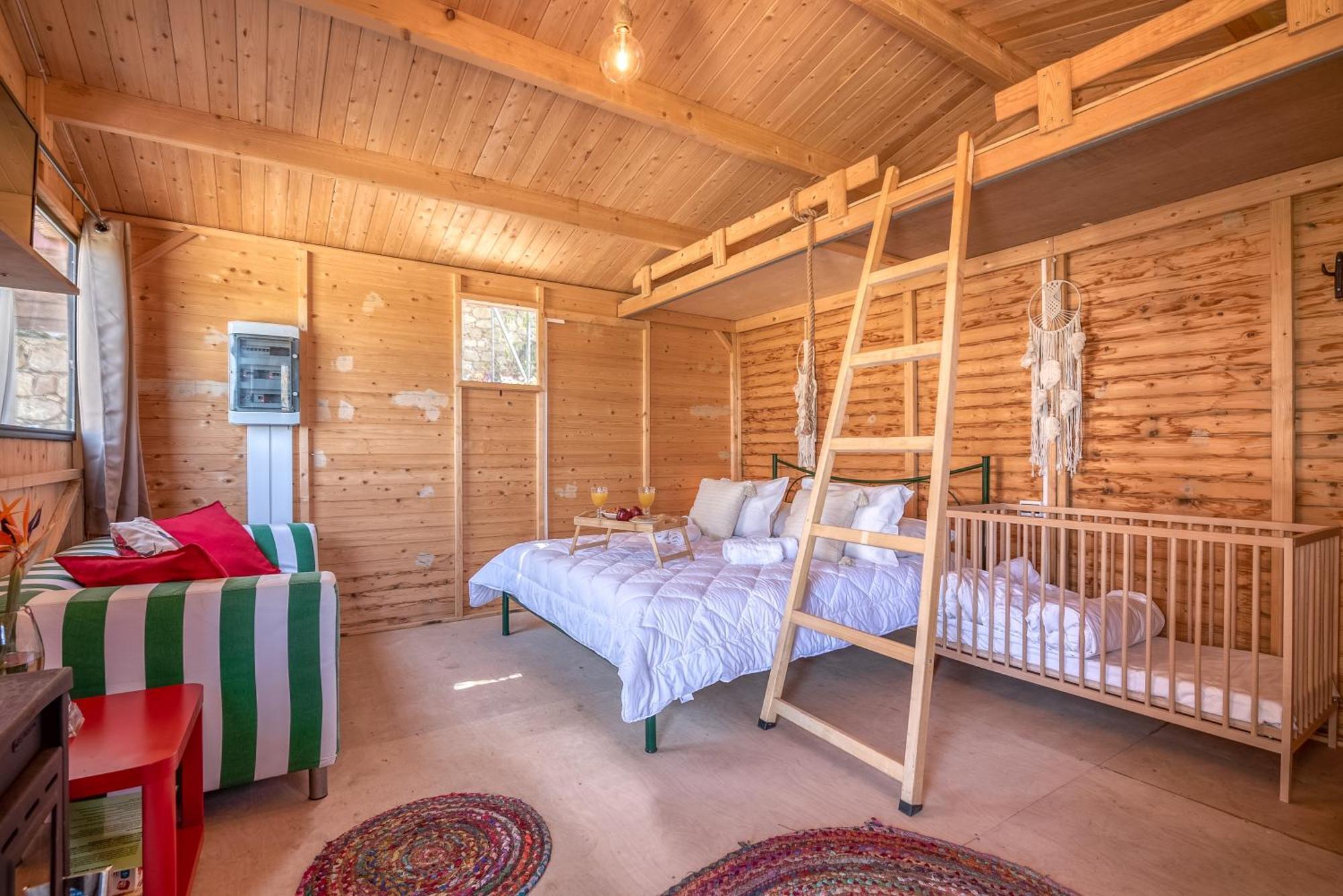 Wooden House Apartments Kalathenai Luaran gambar