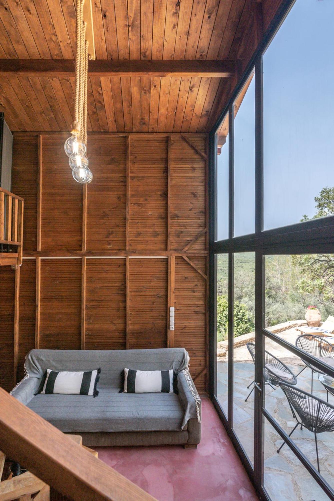 Wooden House Apartments Kalathenai Luaran gambar