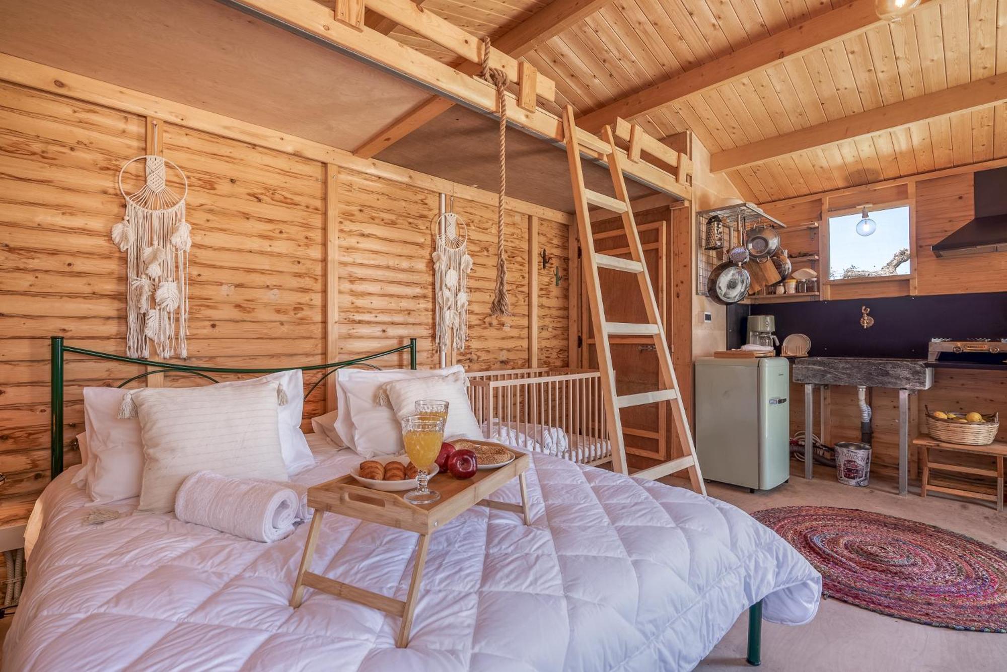 Wooden House Apartments Kalathenai Luaran gambar