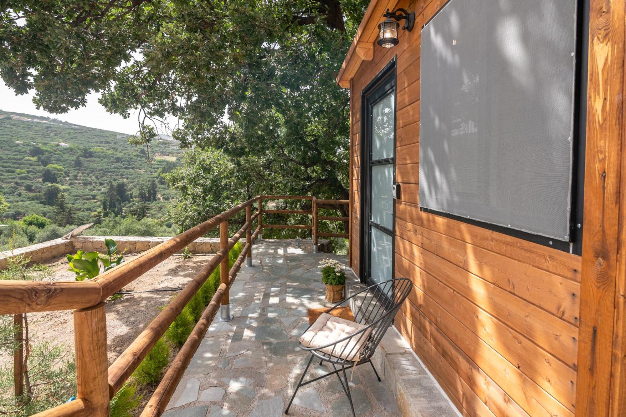 Wooden House Apartments Kalathenai Luaran gambar